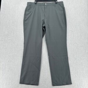TGW Golf Pants Mens 38 Grey Performance Flat Front Lightweight Activewear 38x31